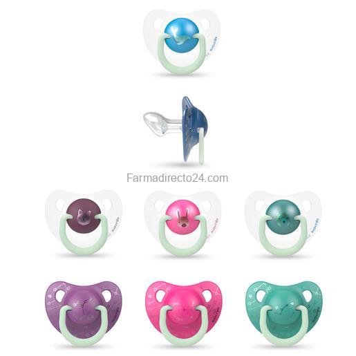 Suavinex Chupete Night & Day 6-18 Meses 2 Unidades