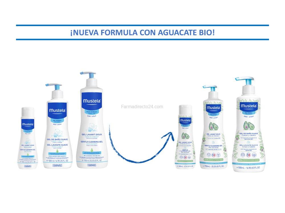Mustela Gel De Baño Suave 1 Envase 750 Ml. - Imagen 2