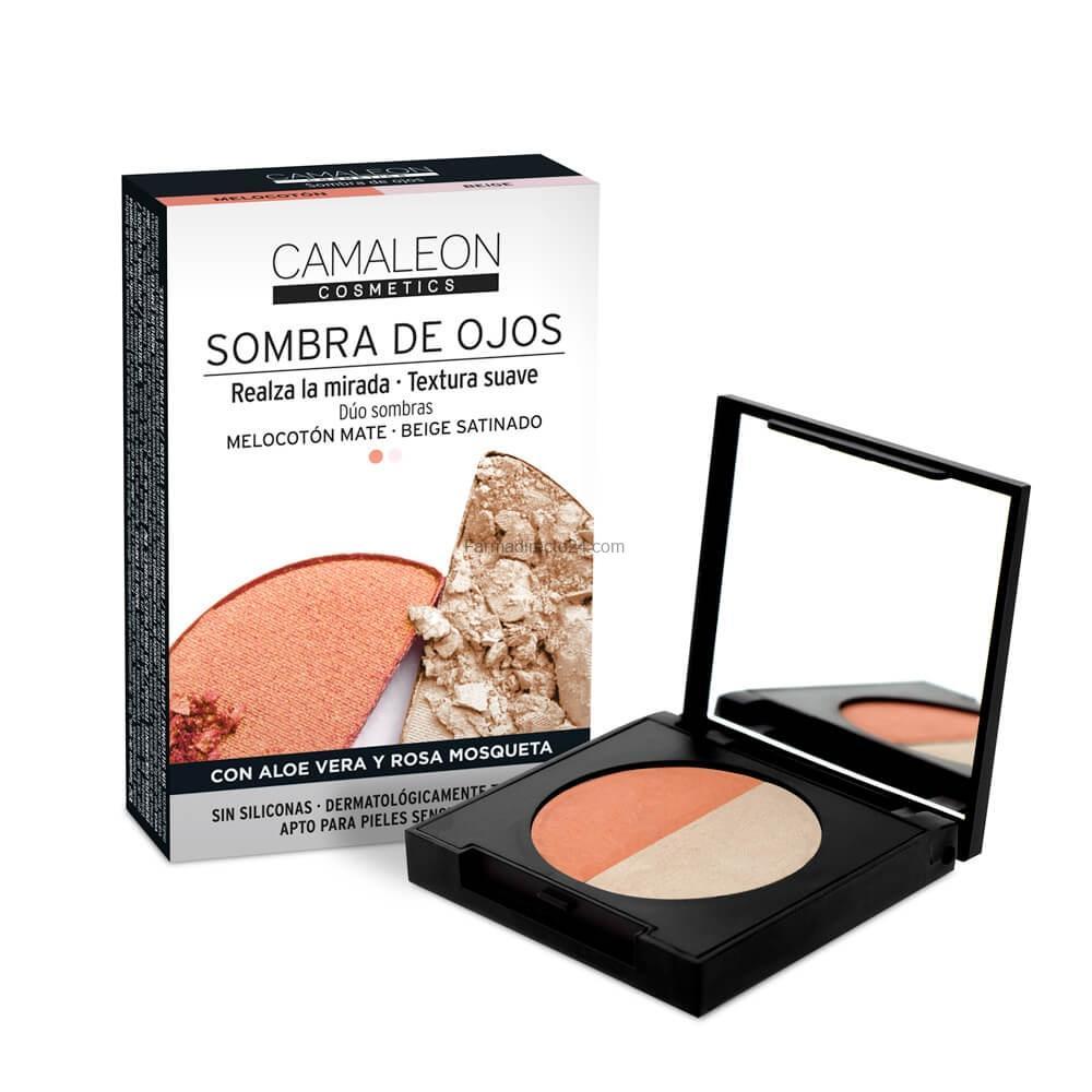 CAMALEON SOMBRA DE OJOS BEIGE Y MELOCOTÓN 2,3 gramos