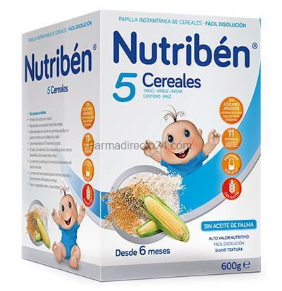 NUTRIBÉN 5 CEREALES 600 g