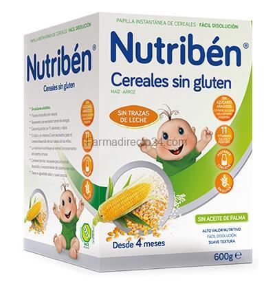 NUTRIBÉN CEREALES SIN GLUTEN 600 g