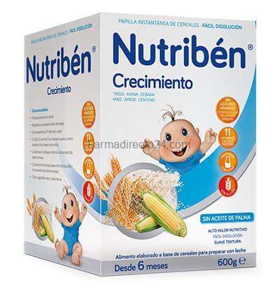 NUTRIBÉN CRECIMIENTO CEREALES 600 g
