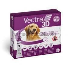 Pipetas Vectra D (Perros De 25 A 40Kg) Antiparasitario