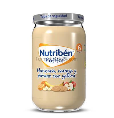 NUTRIBÉN POTITO MULTIFRUTAS Y GALLETA 235 g