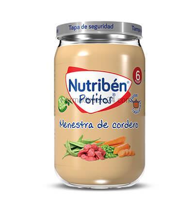 NUTRIBÉN POTITO MENESTRA DE CORDERO 235 g
