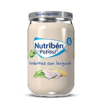 NUTRIBÉN POTITO VERDURITAS CON LENGUADO 235 g