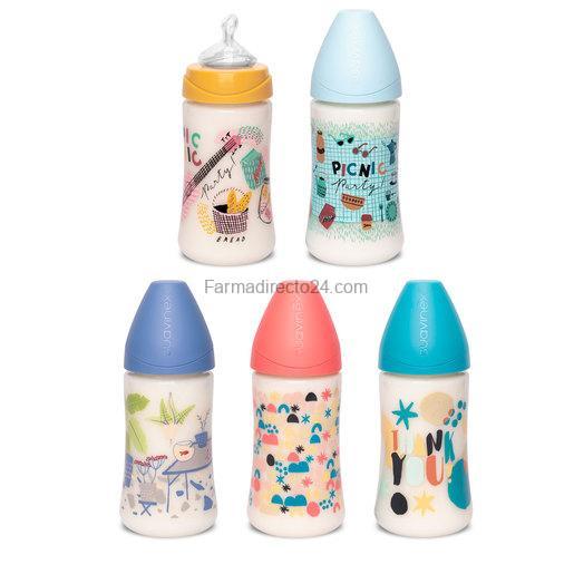 SUAVINEX BIBERÓN PRÊT-À-PORTER TETINA ANATÓMICA 270 ML