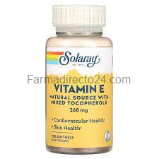 Vitamina E 268Mg 50 Perlas Solaray