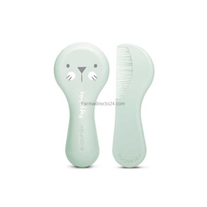 Suavinex Set Cepillo Y Peine "Hygge" azul