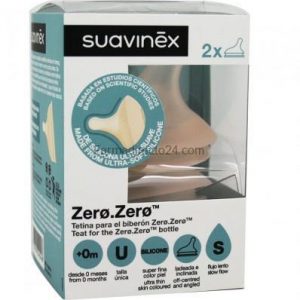 Suavinex Tetina De Silicona Zero Zero T-S (Flujo Lento)