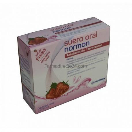 Suero Oral Normon 2X250Ml Fresa