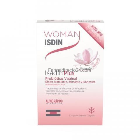 Woman Isadin Plus 10 Capsulas Vaginales
