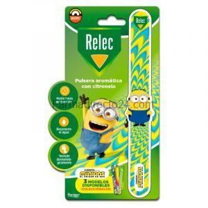 Relec Pulsera citronela minions amarilla