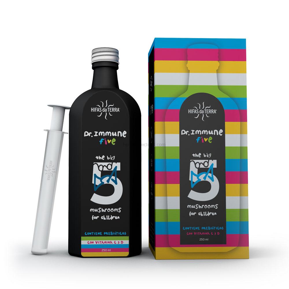 Jarabe Dr. Immune Five 250 ml Hifas da Terra