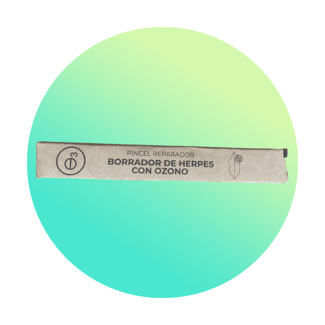 Pincel Borrador de Herpes Ozonizado Ozono d'Or
