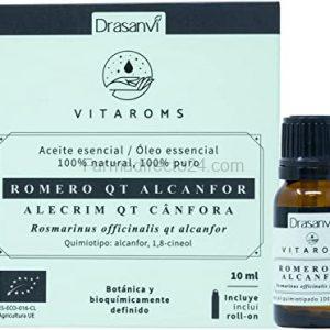 Aceite esencial Romero QT alcanfor 10 ml, Vitaroms