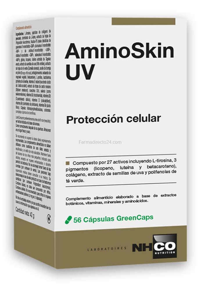AminoSink UV protección celular 56 cápsulas NHCO Nutrition