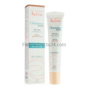 Cleanance Women Cuidado de día con color SPF 30 40ml. Avène