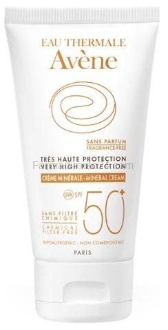 Crema mineral SPF 50+ 50 ml. Avène