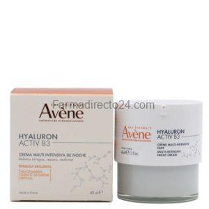 Hyaluron Activ B3 Crema de noche multi-intensiva 40 ml. Avène