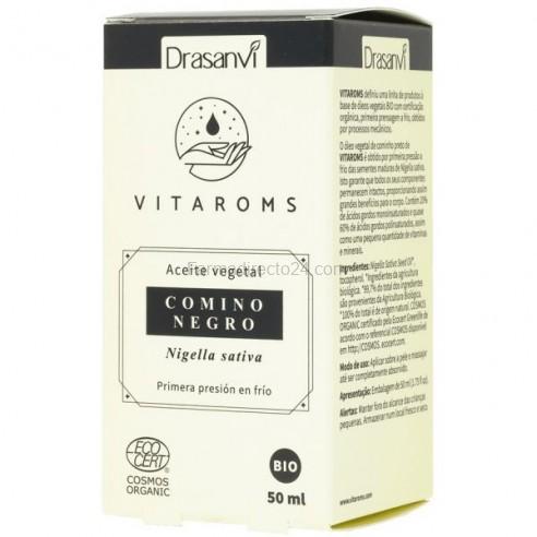 Aceite macerado Comino negro 50 ml, Vitaroms