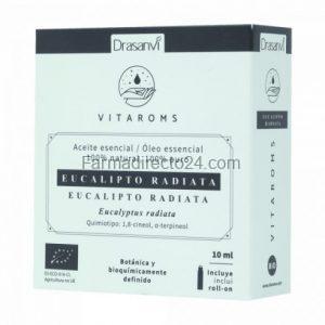 Aceite esencia Eucalipto Radiata 10ml, Vitaroms