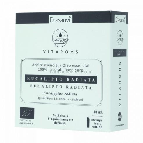 Aceite esencia Eucalipto Radiata 10ml, Vitaroms