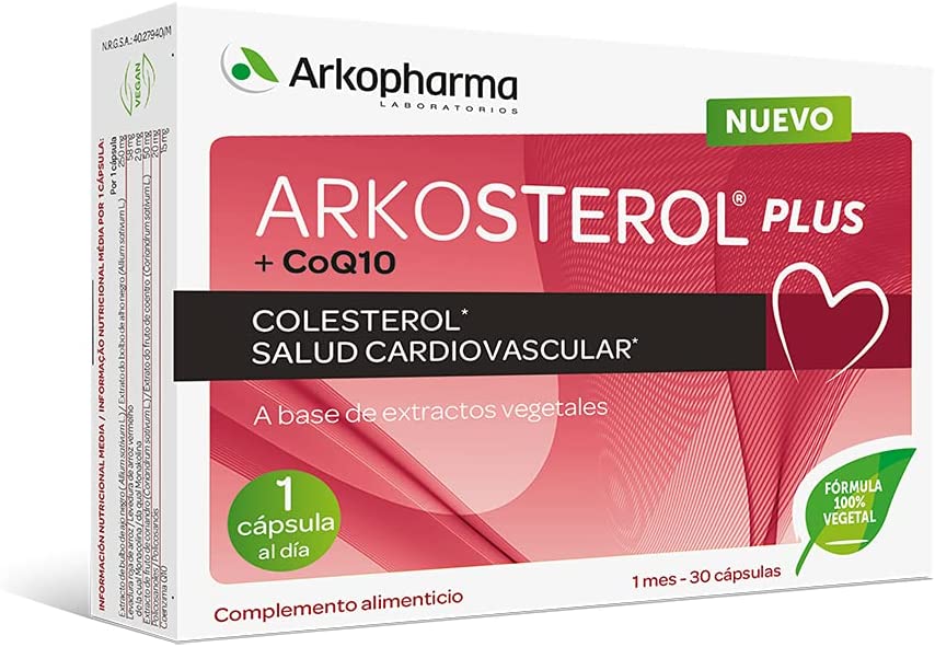 Arkopharma Arkosterol Plus Con Q10 - 30 Cápsulas