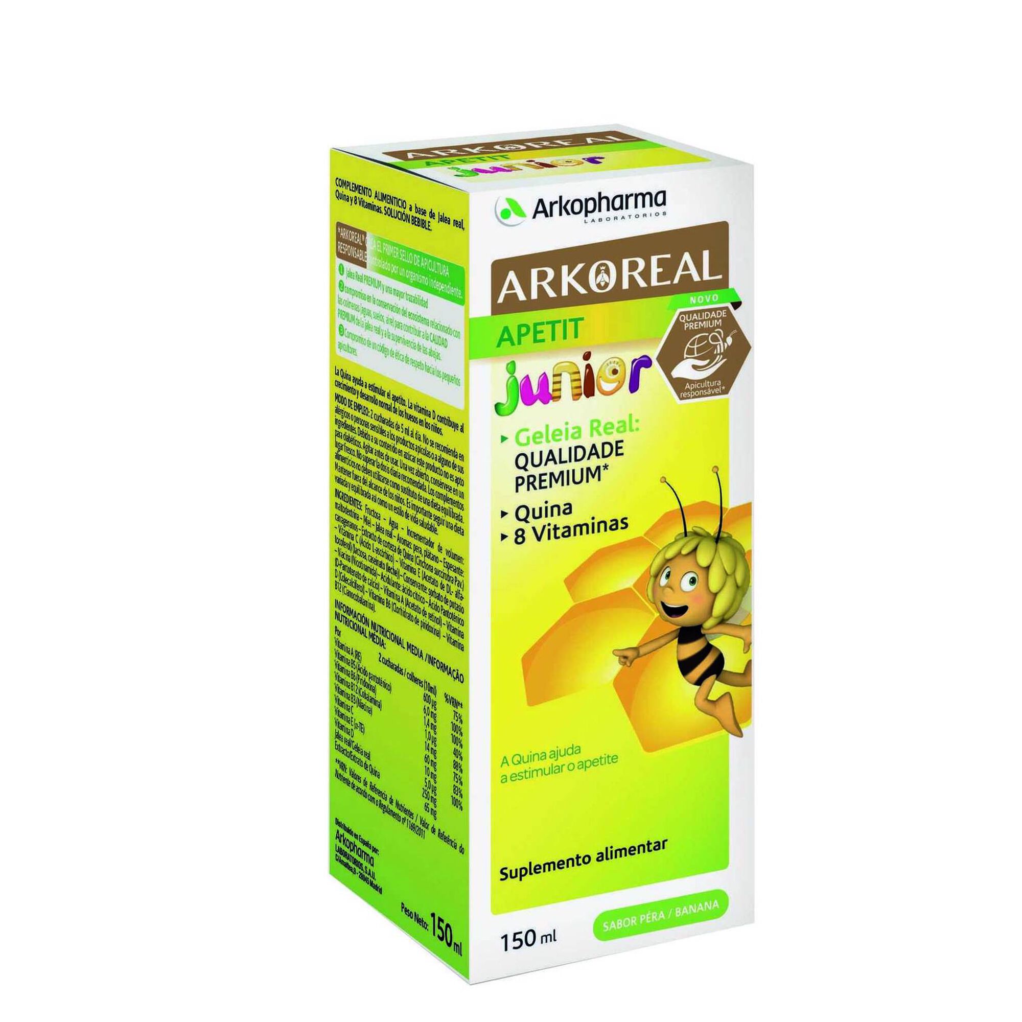 Arkopharma Arkoreal Apetit Niños - Jarabe 150 Ml