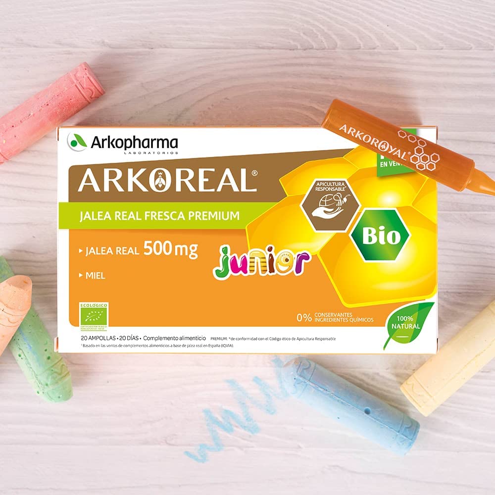 Arkopharma Arkoreal Jalea Real 500 Mg Bio - 20 Dosis - Imagen 3