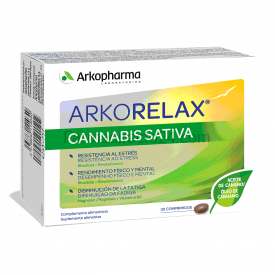 Arkopharma Arkorelax Estrés Control Cannabis Sativa 30 Comprimidos