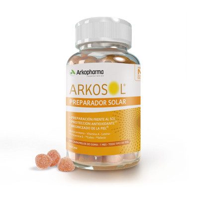 Arkopharma Arkosol Preparador Solar 60 Caramelos Goma