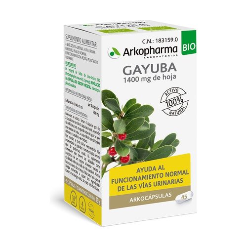 Arkopharma Gayuba Bio 45 Arkocápsulas