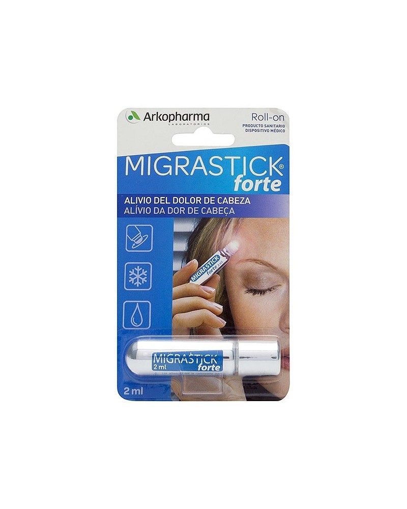 Arkopharma Migrastick Forte - Roll-on Dolor De Cabeza - 2 Ml