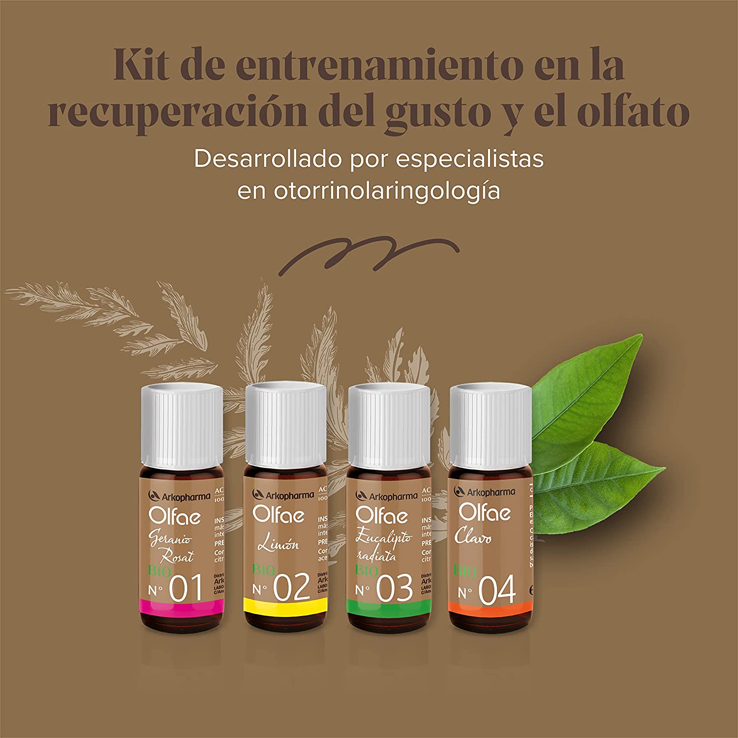 Arkopharma Olfae, Kit Entrenamiento Olfato Y Gusto - Imagen 3