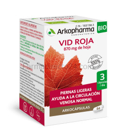 Arkopharma Vid Roja Bio 84 Arkocápsulas