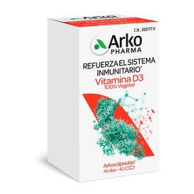 Arkopharma Vitamina D3 100% Vegetal 45 Arkocápsulas