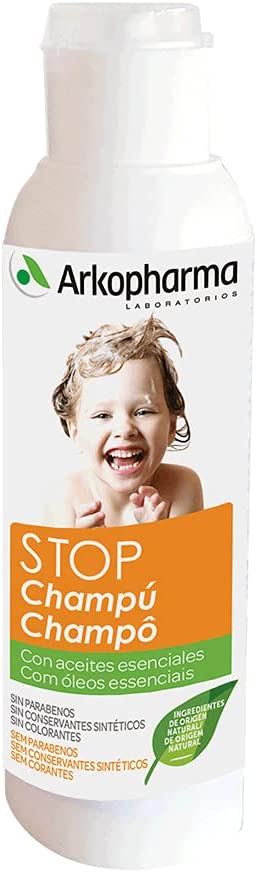 Arkopharma Stop Piojos Champú Aceites Esenciales - 125 Ml