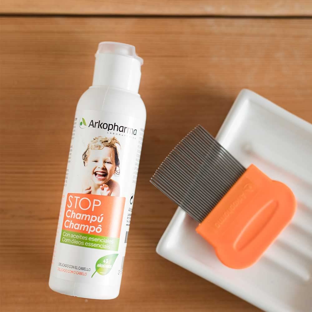 Arkopharma Stop Piojos Champú Aceites Esenciales - 125 Ml - Imagen 2
