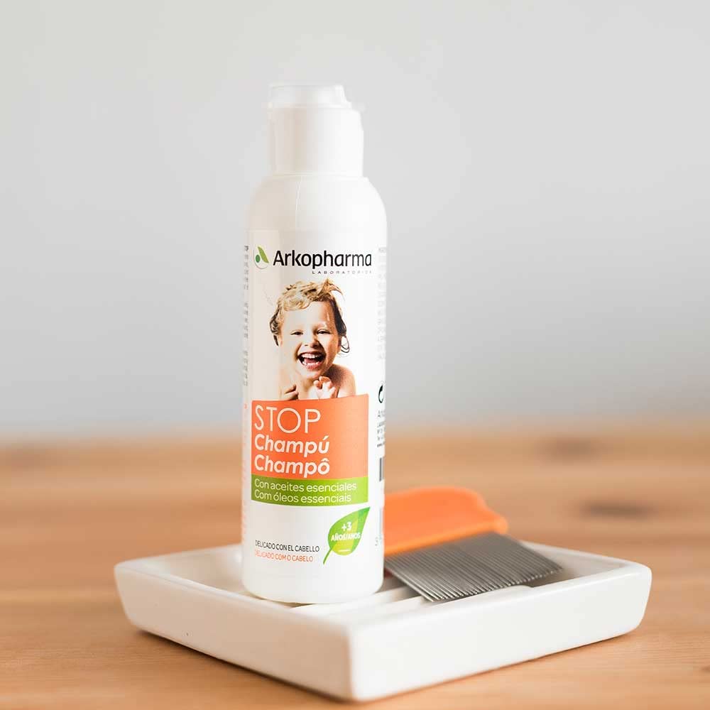 Arkopharma Stop Piojos Champú Aceites Esenciales - 125 Ml - Imagen 3