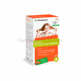 Arkopharma Stop Piojos Pack (con Dimeticona): Loción + Champú + Lendrera