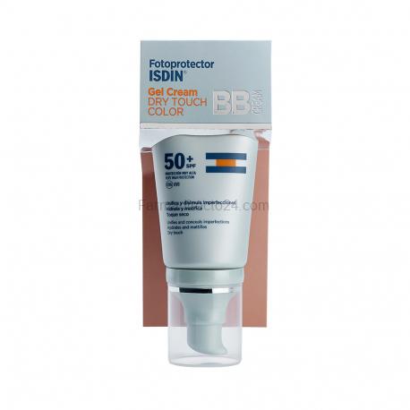 Fotoprotector Isdin Gel Cream Dry Touch color SPF 50+ 50 ml