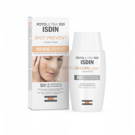 Fotoultra 100 Isdin Spot Prevent Fusion Fluid SPF 50+ 50 ml