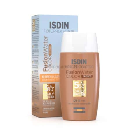 Fotoprotector Isdin Fusion Water color bronze SPF 50+ 50 ml