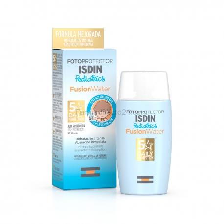 Fotoprotector Isdin Fusion Water Pediatrics SPF 50+ 50 ml