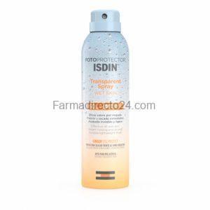 Fotoprotector Isdin Transparent spray Wet skin SPF 50+ 250 ML