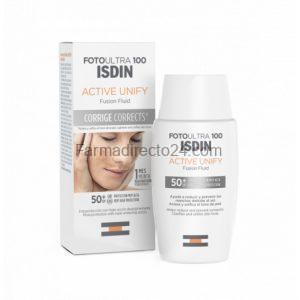 Fotoultra 100 Isdin Active Unify Fusion Fluid SPF 50+ 50 ml