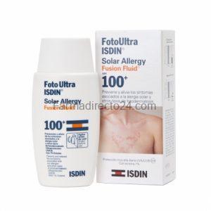Fotoultra Isdin Solar Allergy Fusion Fluid SPF 100+ 50 ml