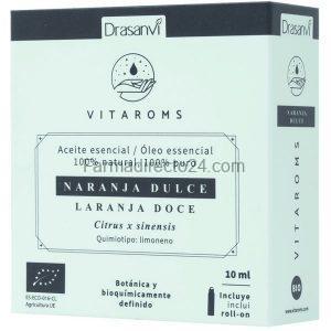 Aceite esencial Naranja dulce 10 ml, Vitaroms