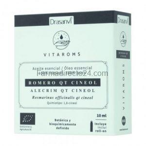 Aceite esencial Romero QT cineol 10 ml, Vitaroms